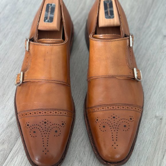 Allen Edmons Monk Straps - St. John's Double Monk Strap Dress Shoe - Picture 2 of 3